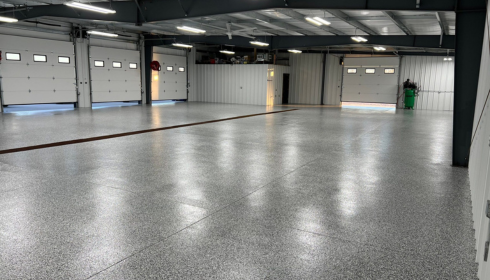 Surface Flaws That Disappear Once Epoxy Floor Coating Is Applied in Huntsville, AL