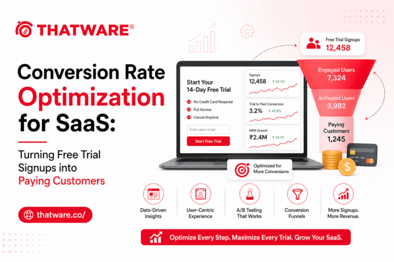 Conversion Rate Optimization for SaaS: Turning Free Trial Signups into Paying Customers